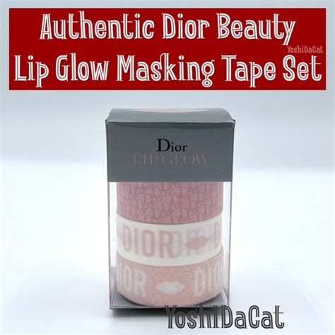 2X HOST PICK Dior Lip Glow Masking Tape Set, New